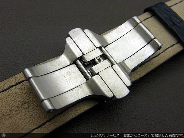 BR-1896| パネライ PANERAI クロコ 革ベルト 22mm幅 観音開き D