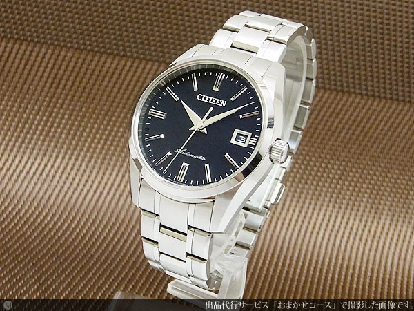 JA-1694| ザ・シチズン The CITIZEN 0910-T018076 SS ブラックダイヤル