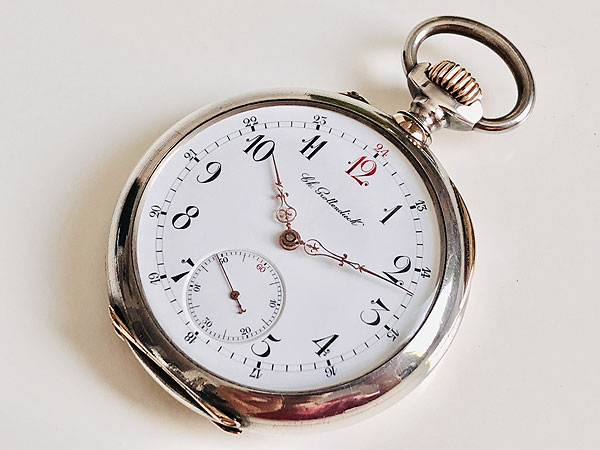 HA-6743| チャールズ・グロタンディーク 懐中時計 ハイグレード