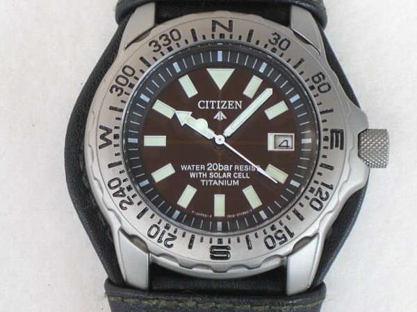 J-8570| シチズン プロマスター ソーラー クオーツ チタン 7812-571878