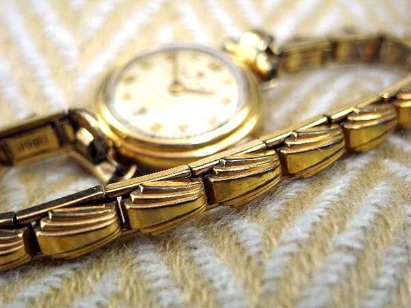 セイコー Sマーク アンティーク レディス K18YG無垢 スモセコ | アン