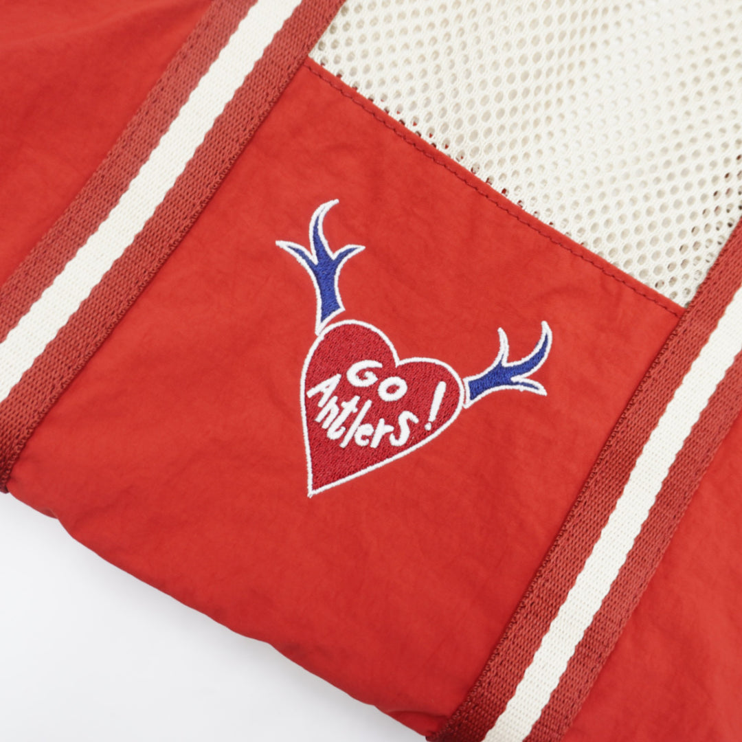 tsuno heart メッシュトート巾着バッグ（RED） – 鹿島アントラーズFC