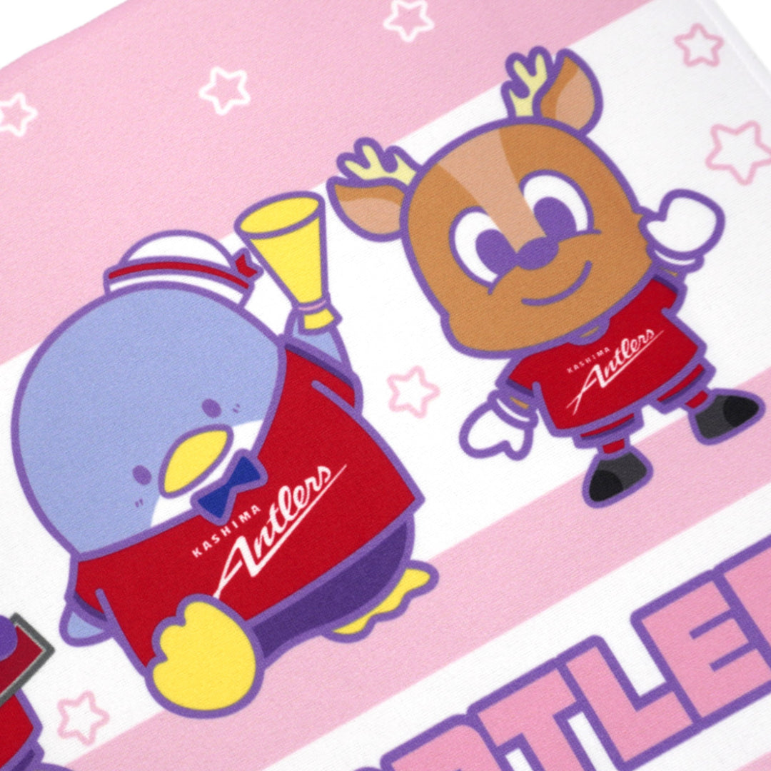 はぴだんぶいハイブリッドプリントフェイスタオル – 鹿島アントラーズ