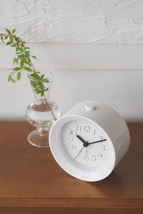 RIKI ALARM CLOCK ホワイト — ANTRY USE ONLY GENUINE