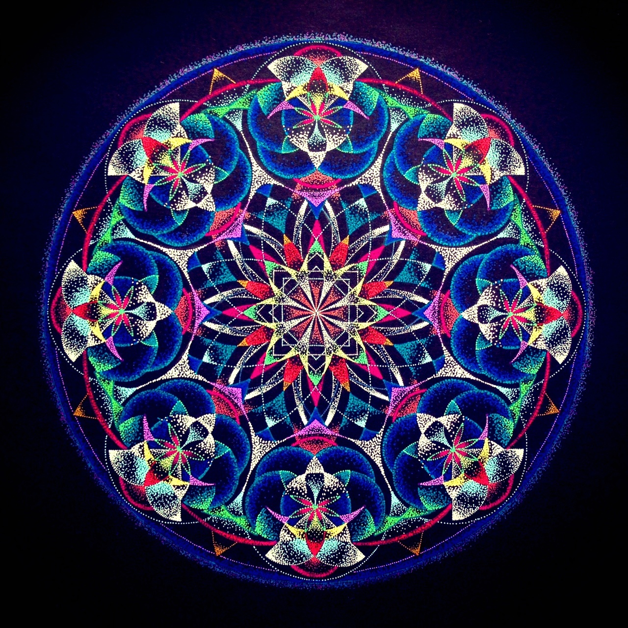 ○宙を奏でる点描曼荼羅画○ 点々体験講座 | Any – エニィ