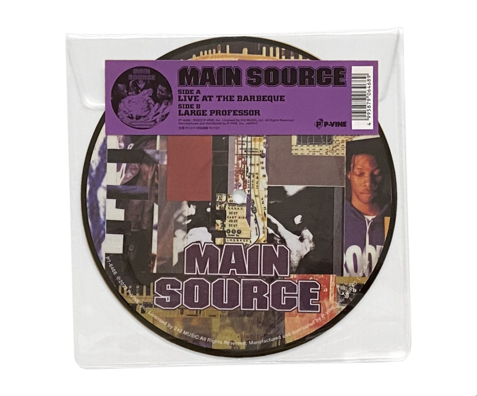 MAIN SOURCE『Live At The Barbeque / Large Professor』7inch