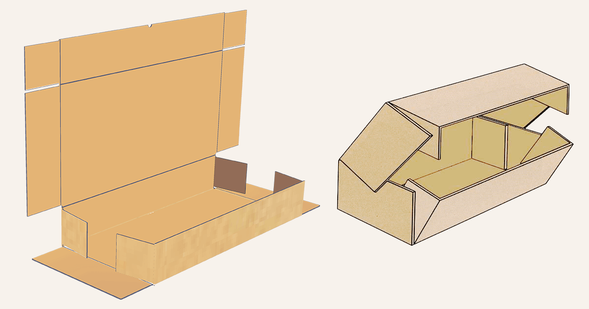 Five Panel Folder Boxes — AnyCustomBox