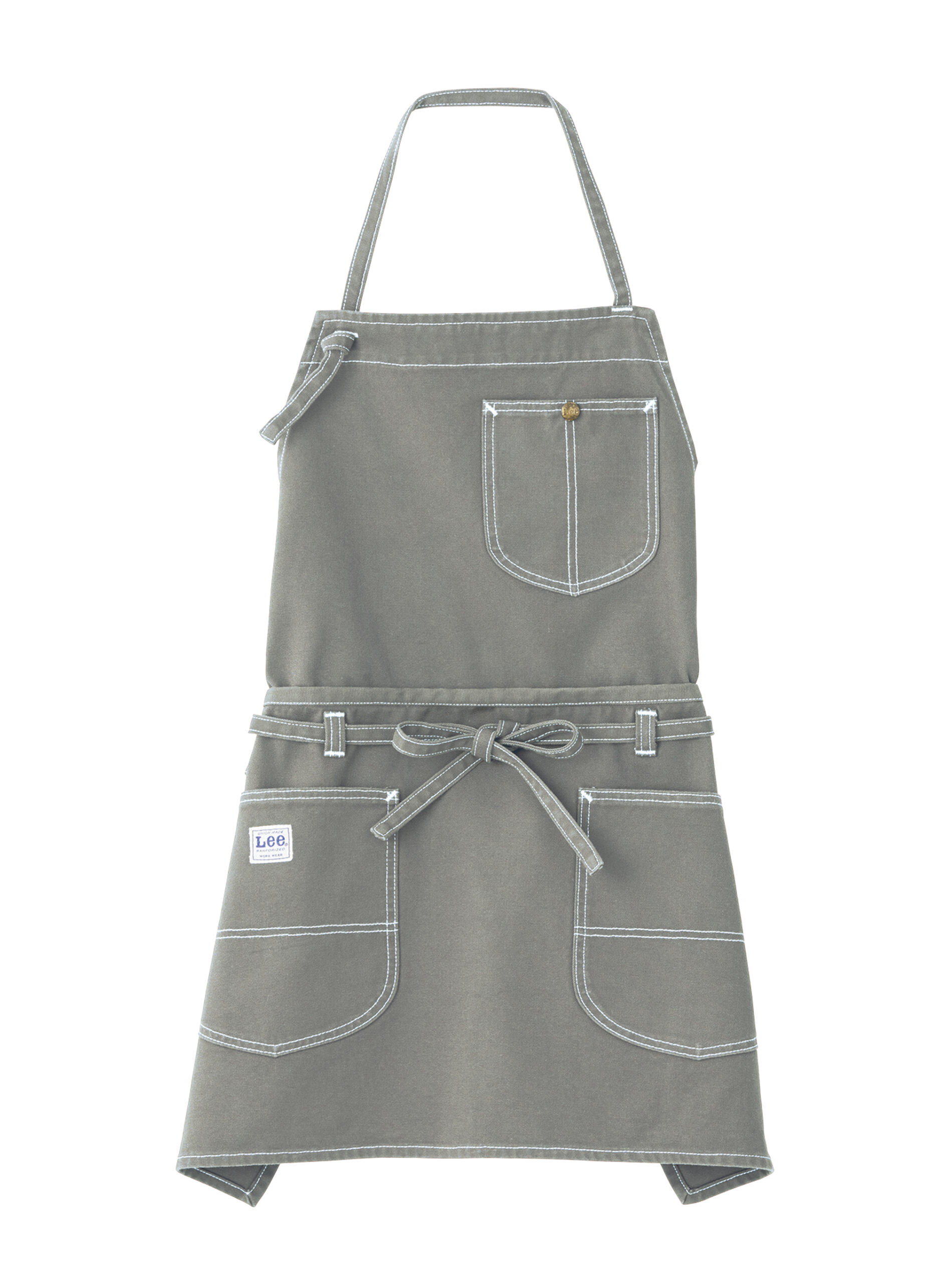 大人気のLee】ショートエプロンにもなる！ストレッチ 2WAYエプロン