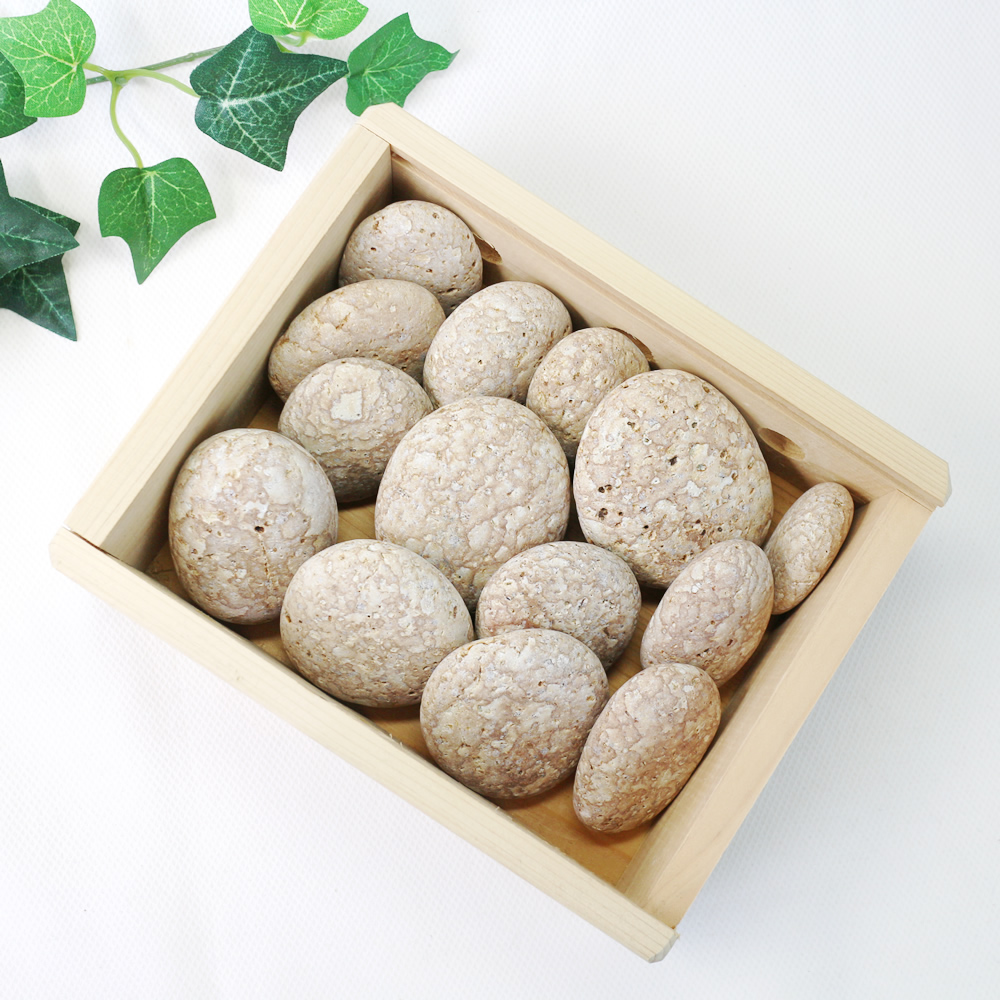 お風呂用】姫川薬石1Kg（国産檜箱入り・贈答ギフト） | 姫川薬石堂