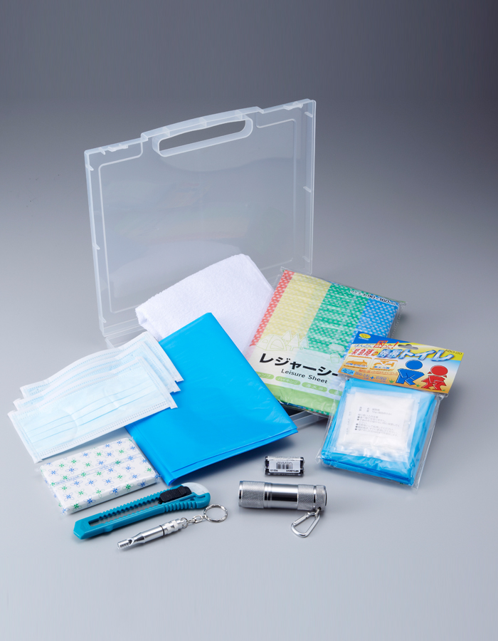 ABO-39】A4ファイルサイズ防災セット10点 - 旭電機化成㈱ 公式HP