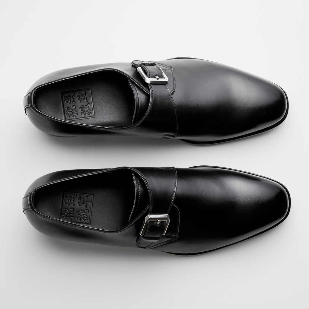 公式】浅草靴誂 モンクストラップ ブラック 56317BL – 浅草靴誂 公式