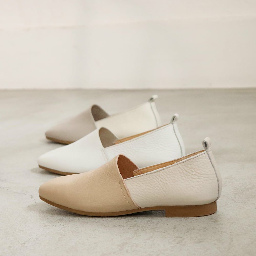 防水｜Lカットフラットシューズ（EN_5360373） | あしながおじさん