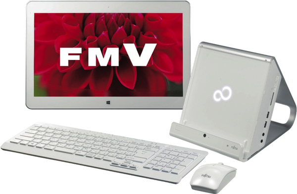 ASCII.jp：富士通が新コンセプト、ディスプレーを取り外せる液晶一体型