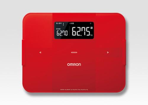 オムロン ヘルスケア、Bluetooth通信機能付き体重・体組成計「カラダ