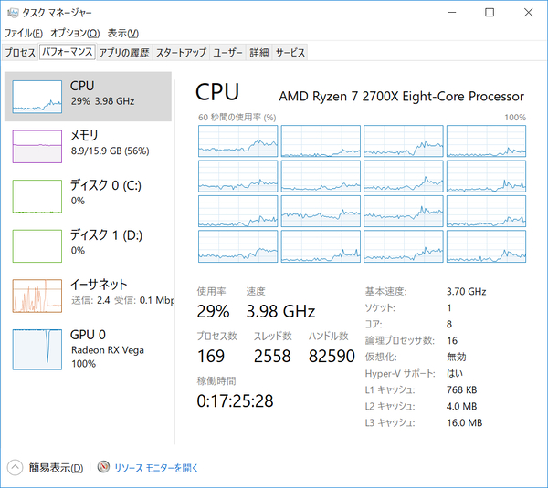 ASCII.jp：8コア/16スレッドのRyzen 7 2700Xは第9世代i7より動画編集が