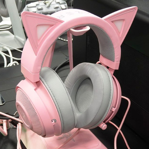 ASCII.jp：猫耳デザインのRazer製ゲーミングヘッドセット