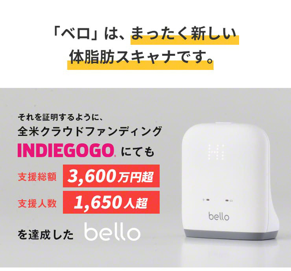 ダイエット成功への道しるべ⁉ 3秒スキャンの新・体脂肪スキャナ - 週刊