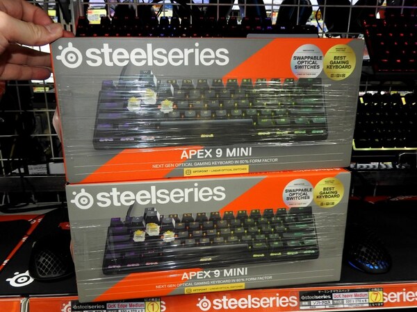 ASCII.jp：SteelSeriesから新型スイッチ採用ゲーミングキーボードが4