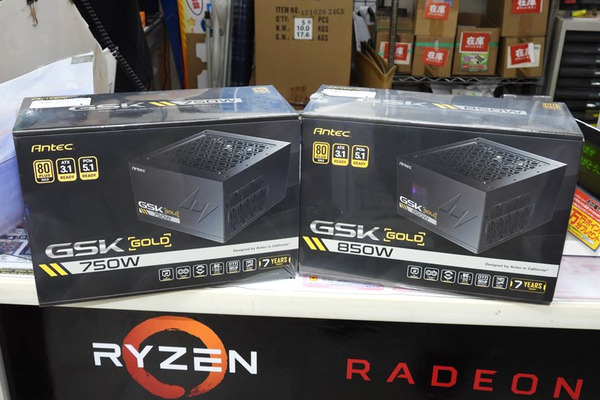 奥行き140mmのコンパクトな電源ユニット「GSK750/850 ATX3.1」 - 週刊