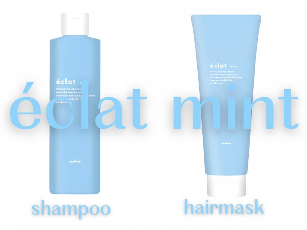 新発売！！éclat mint 『新発売のエクラミントシリーズで髪と頭皮の 夏