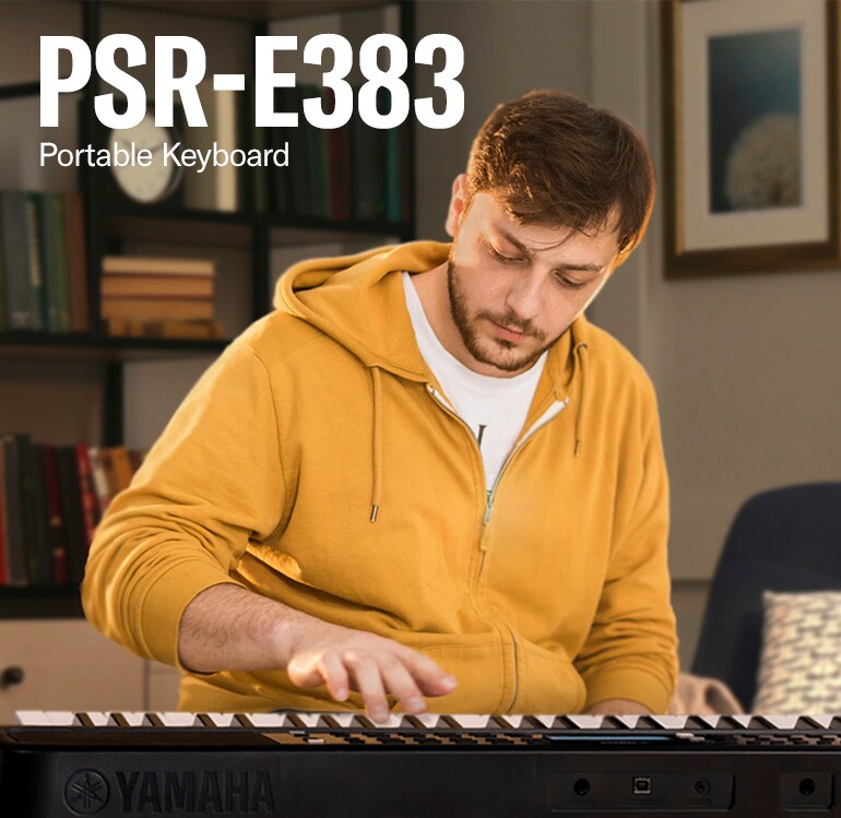 PSR-E383 - Overview - Portable Keyboards - Products - Keyboard