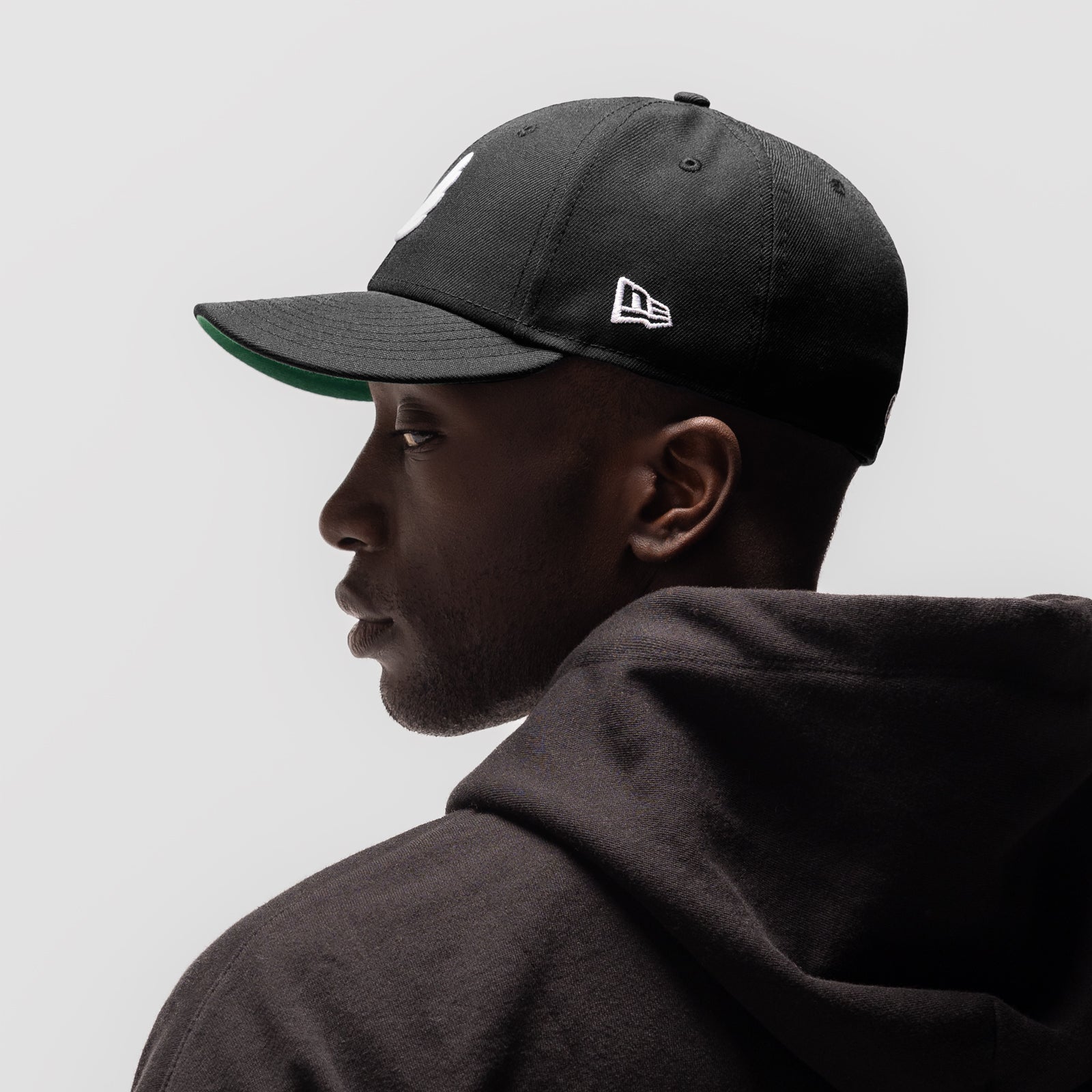 New Era® 59Fifty® Low Profile Hat - Black/White 