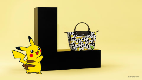 ロンシャン、ポケモンとコラボしたコレクション「Longchamp×Pokémon