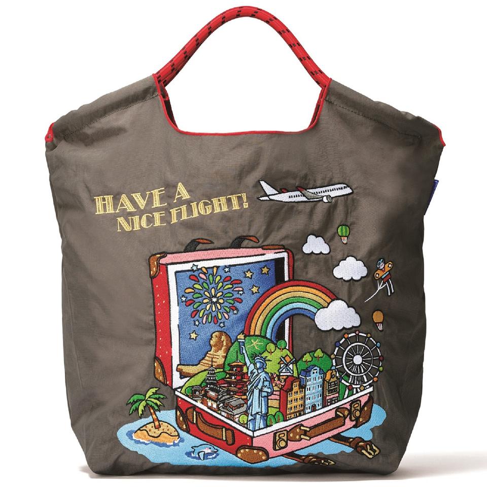 JAL、Ball＆Chainと初コラボ。世界の旅をイメージしたオリジナル刺繍