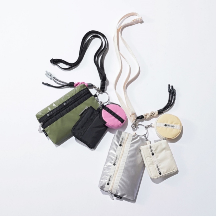 レスポートサック、10周年「Ameri」と初コラボ。モードなカーキカラー