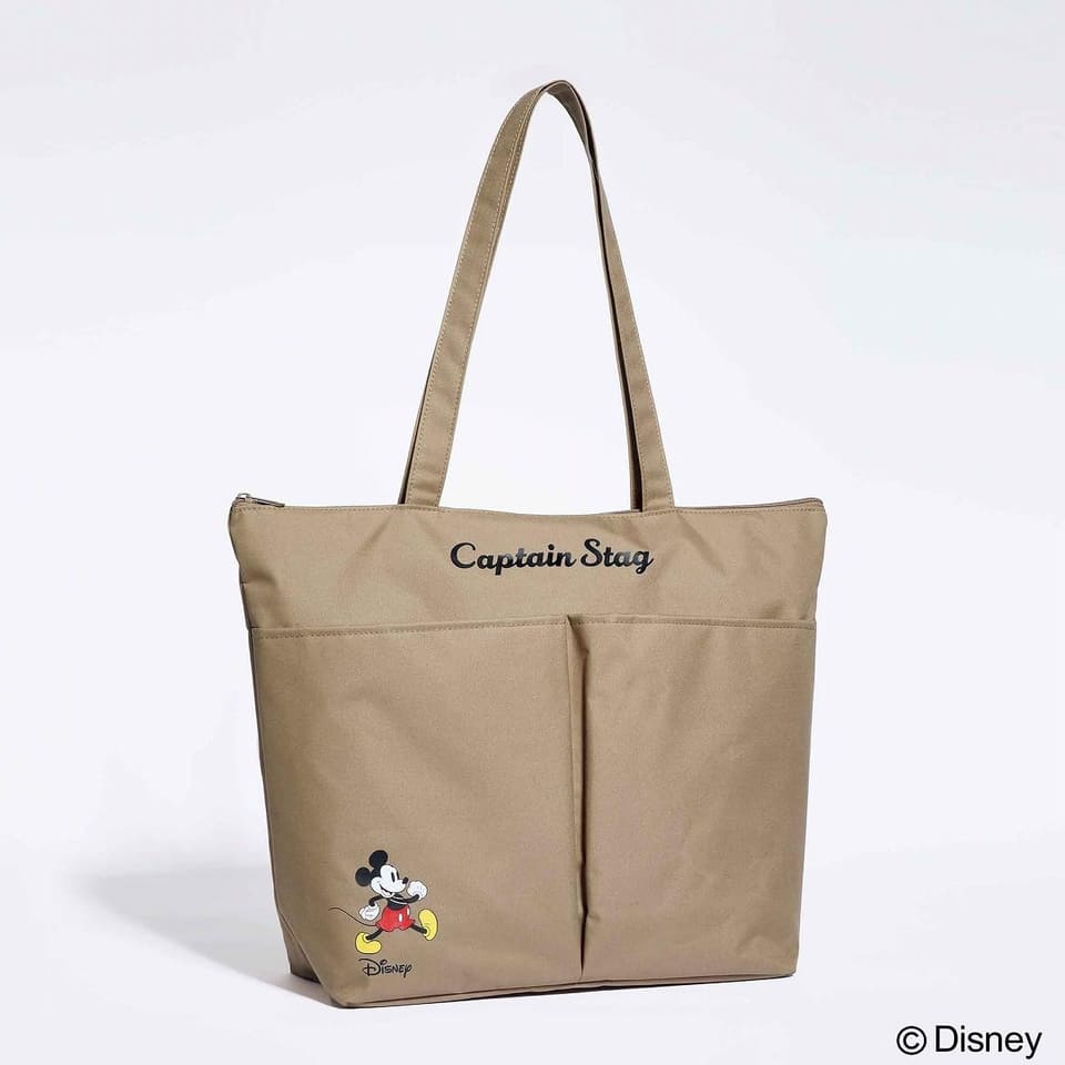 GLOW 10月号、ミッキー×キャプテンスタッグ「大容量トート」付録