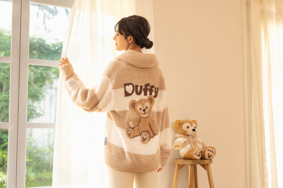 ダッフィー×ジェラピケコラボ第2弾！ ルームウェアセットに特別仕様の