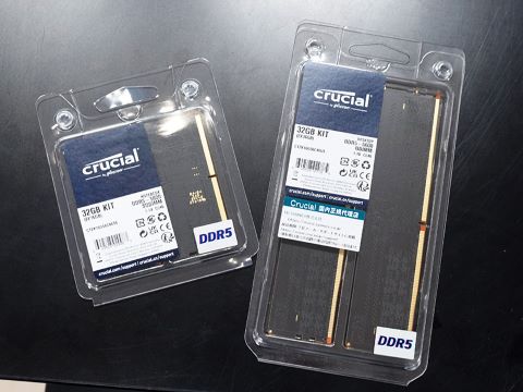 Crucial 8GB DDR5-5600 ノート用 メモリ 2枚組 16GB Crucial 16GB DDR5
