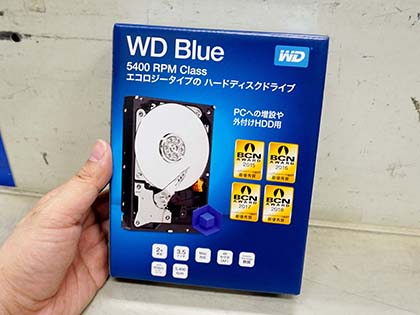WDの6TB HDD「WD60EZAZ」が発売、256MBキャッシュ搭載 - AKIBA PC Hotline!