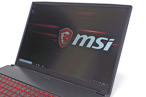 15万円の高コスパなゲーミングノートPC「MSI GF75 Thin」を試す、6コア