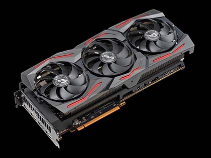 ASUS「ROG STRIX」のRadeon RX 5700シリーズが入荷、3連ファン搭載