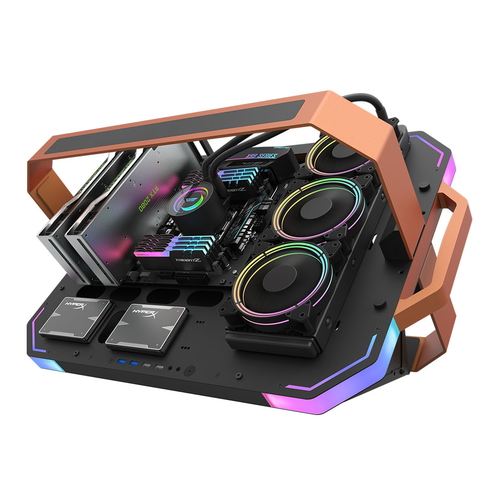 X”型シャーシのオープンフレームケース「Blade-X」が発売 - AKIBA PC