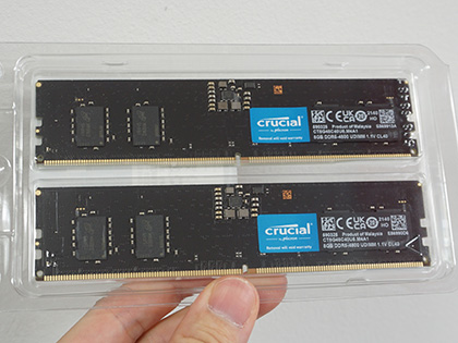CrucialのDDR5-4800メモリが入荷、容量違いで2モデル - AKIBA PC Hotline!