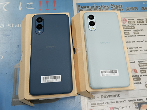 5G対応の6.1インチスマホ「arrows We2」が15,800円！未使用品が大量