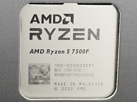 TDP65Wの「Ryzen 5 7500F」が発売 - AKIBA PC Hotline!