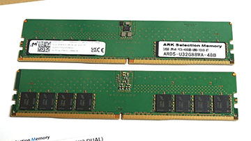 アークブランドのDDR5-4800メモリが入荷、Samsung純正モジュール採用