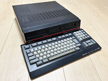 外部ディスプレイ出力が可能な初のNEC 98ノート「PC-9801NS/E