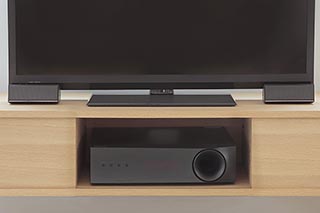 パイオニア、薄型2.1chの“セパレートサウンドバー”。HDMI 3系統