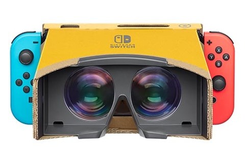 Switchの「ゼルダ」「マリオ オデッセイ」がVR対応。Nintendo Labo:VR