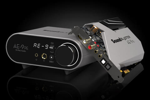 最上位サウンドカード「Sound Blaster AE-9」に約27,800円の再生専用