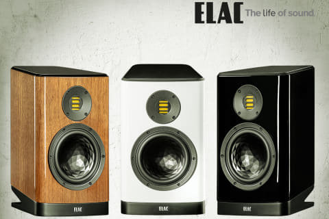ELAC、ハイブリッド筐体 + JET Vツイーターのブックシェルフ「VELA BS
