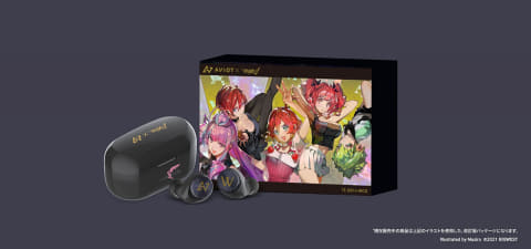 AVIOT×「マクロスF・Δ」コラボ完全ワイヤレスの一般販売決定 - AV Watch