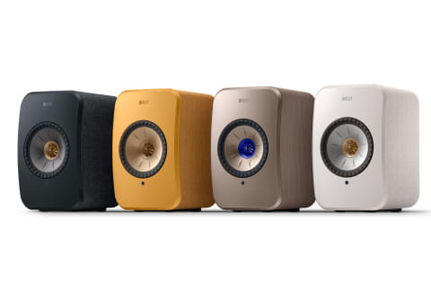 KEFアクティブスピーカー「LSX II」に新色アンバーヘイズ、コットン