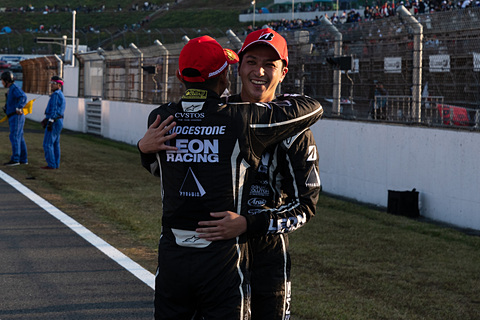 SUPER GT 最終戦もてぎ】GT300は65号車 LEON CVSTOS AMG（黒澤治樹