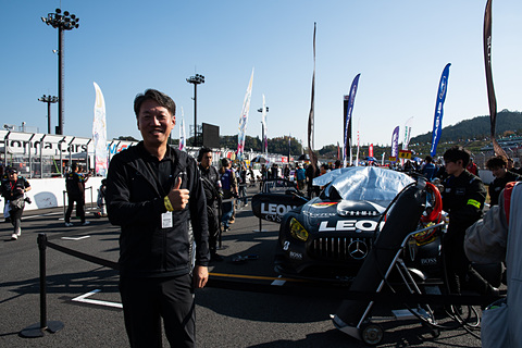 SUPER GT 最終戦もてぎ】GT300は65号車 LEON CVSTOS AMG（黒澤治樹