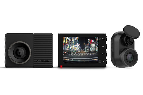 ガーミン、前後2カメラで“あおり運転”も録画可能なフルHDドラレコ